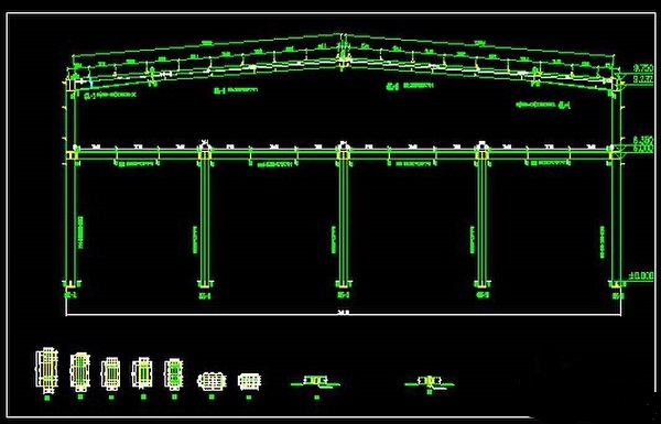 鋼結構廠房設計圖和施工圖有什么關系？